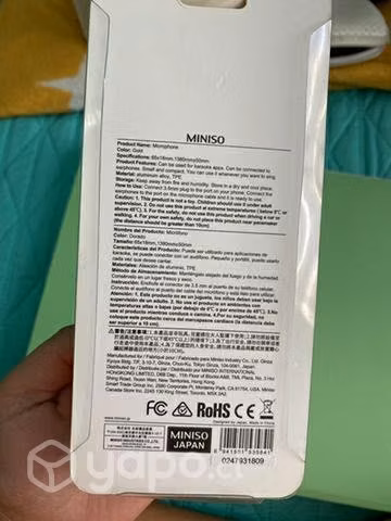 Micrófono miniso