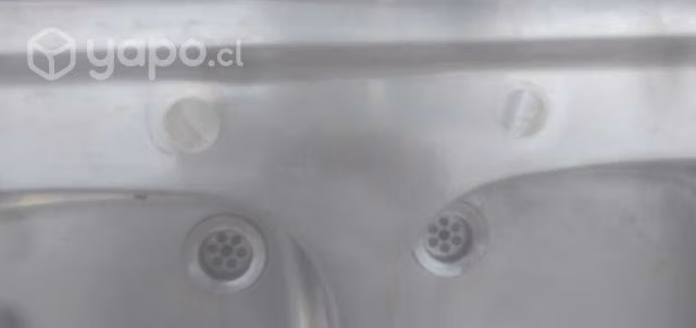 Lavaplatos doble acero inoxidable