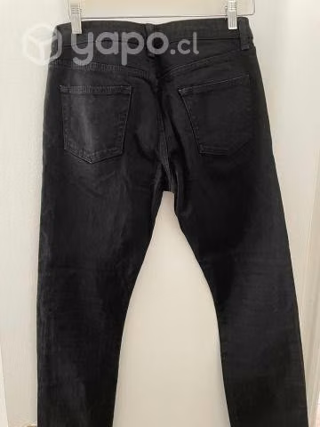 Jeans Topman Slim Negros - Imagen 2
