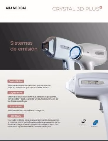 Máquina Depilación Láser / Láser Crystal 3d Plus