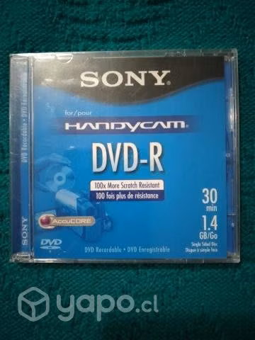 Sony Mini Dvd-r handycam ( 1.4gb 30 Minutos )