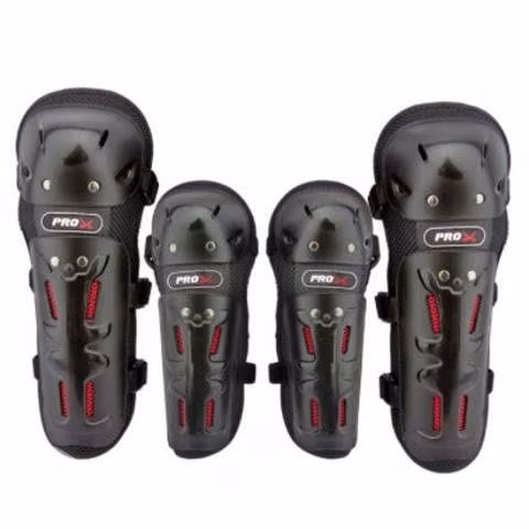 Set de Rodilleras y Coderas Para Moto Bicicleta Pr