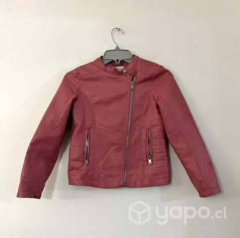 Chaqueta Motoquera Sintética Lefties Girl 9/10años