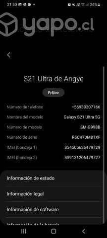 Samsung Galaxy S21 ultra 5g 128gb - Imagen 2