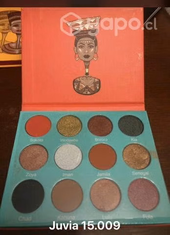 Paleta de sombras Juvias