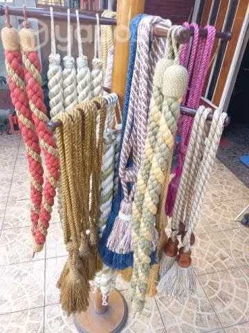 Cojines exclusivos y toma cortinas exclusivas