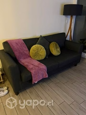 Sillón gris tela