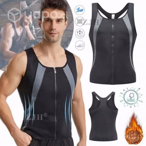 Faja Polera Reductora Hombre Camiseta Sauna
