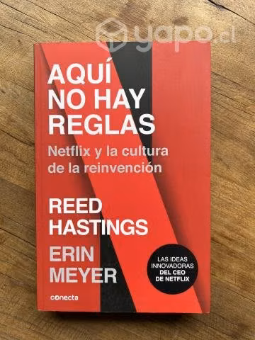 Aquí no hay reglas, Netflix libro NUEVO