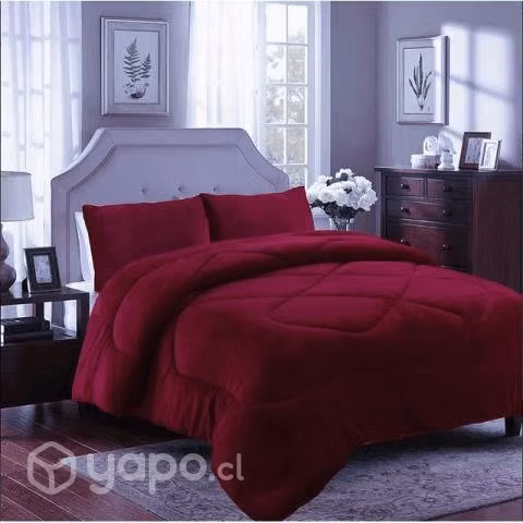 Cobertor Cama 2 Plaza Chiporro Invierno Frazada