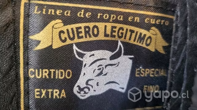 Chaqueta Columbia Cuero legítimo NUEVA - Imagen 2