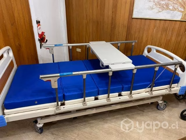 Cama clínica antiescaras con colchón