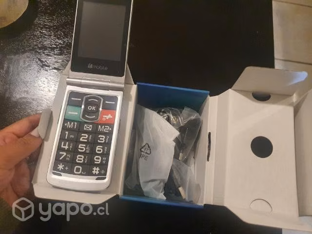 Celular básico adulto mayor botón sos