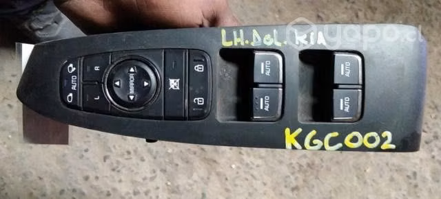 Botonera Alza Vidrio Puerta Del IZQ (KGC002)