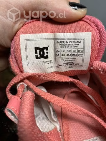 Zapatillas dc womens kalis lite rosado - Imagen 4
