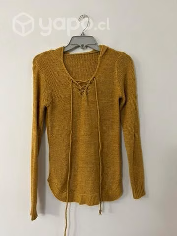 Chaleco Sin Bolsillo Sin Marca Talla Xs Mostaza