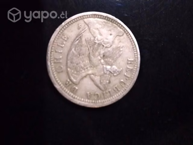 Moneda Chilena de plata 1933
