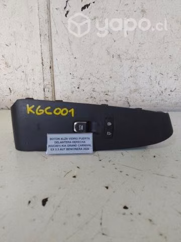 Boton Alza Vidrio Puerta Delantera Derecha (KGC001