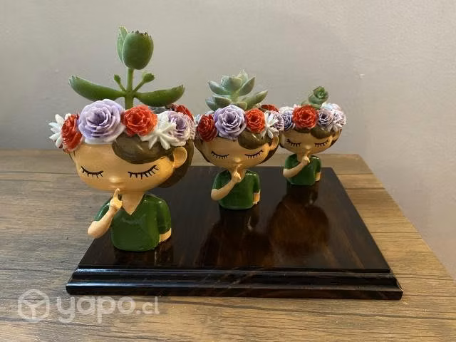 Macetero de niñas - Imagen 5
