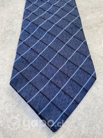 Corbata elegante azul Lacoste - Imagen 2