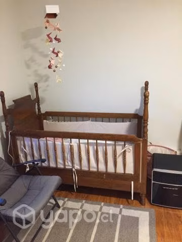 Cuna para bebe mas todos sus accesorios - Imagen 2