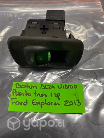 Boton alza vidrio puerta tras izq Explorer 2013