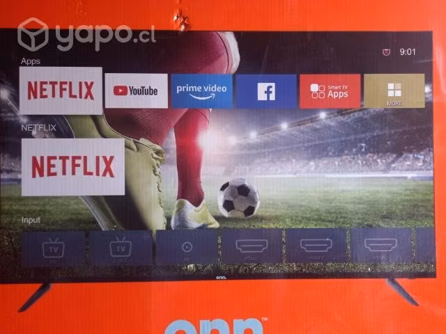 Tv led onn 4k 55"nueva en su caja