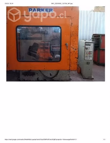Sopladora e inyectora para plastico