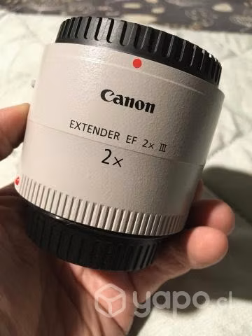Lente Teleconvertidor Canon EF 2x III. SIN USO