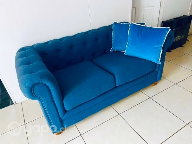 Sofá Chesterfield casi nuevo