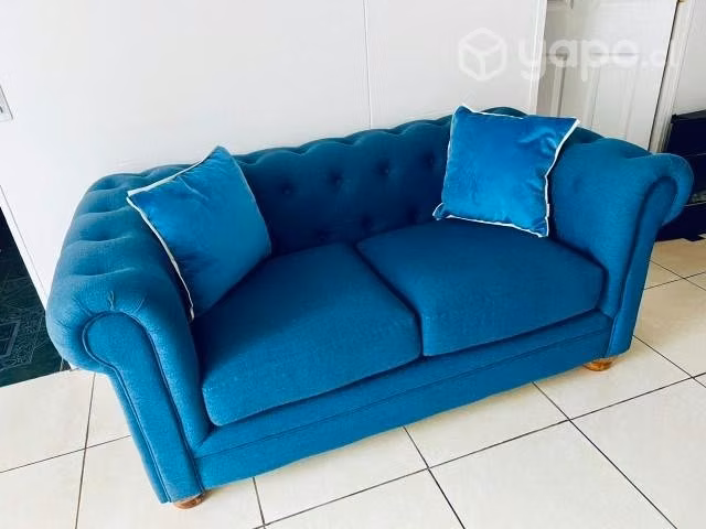 Sofá Chesterfield casi nuevo