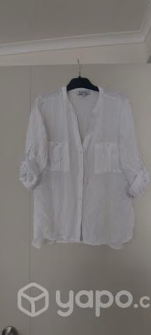 Blusa S blanca delgada
