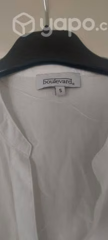 Blusa S blanca delgada