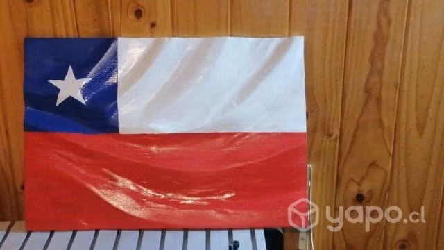 Bandera chilena con relieve - Imagen 5