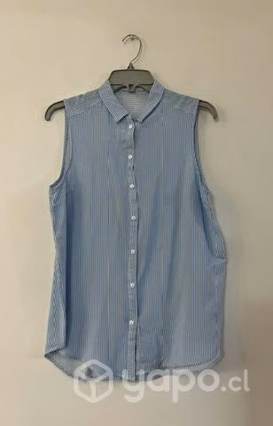 Blusa No Elástico Marca D! Basic Talla L