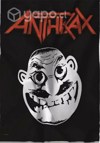 Bandera Poster Anthrax Not Man