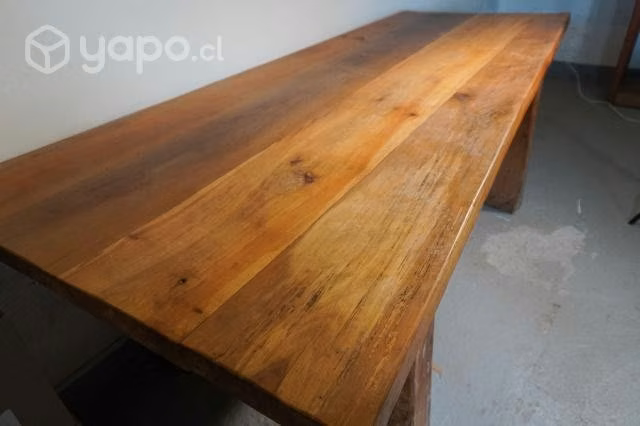Mesa Comedor 100% Madera Nativa - Imagen 2