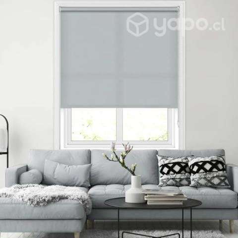 Cortina Roller Rustica Deluxe 100x200 CM Blanco - Imagen 3