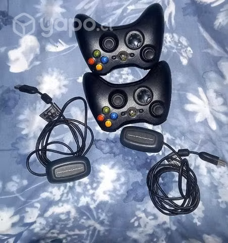 2Control Inalámbricoxbox/pcMicrosoft + 2receptores