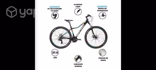 Bicicleta Upland X100 - Imagen 4