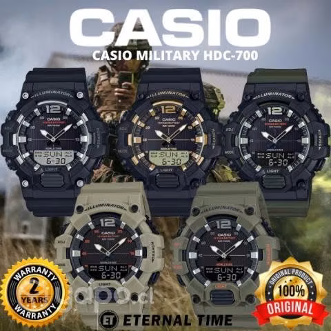 Reloj casio hdc700-9 sumergible nuevos - Imagen 4