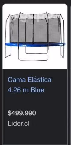 Cama elastica 4,88cm circular