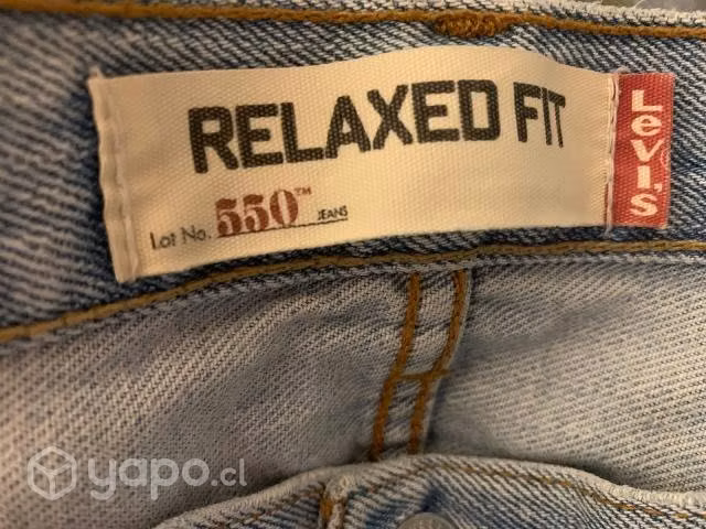 Jeans, LEVI`S, modelo, 550,44/32
