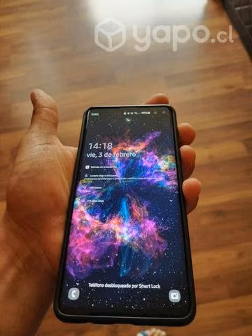 S10 plus con detalles