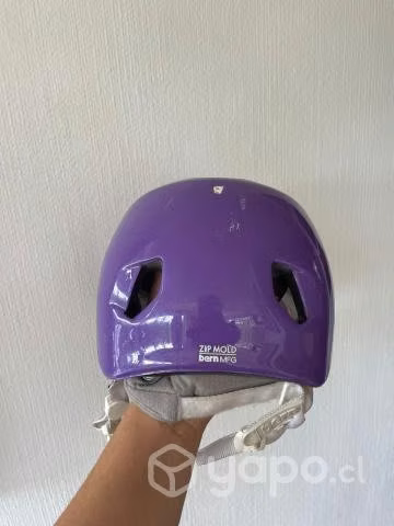 Casco Bern Morado Talla S-m - Imagen 2