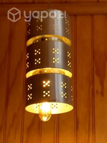 Lámparas de sala de estar 3 unidades con ampolleta - Imagen 2