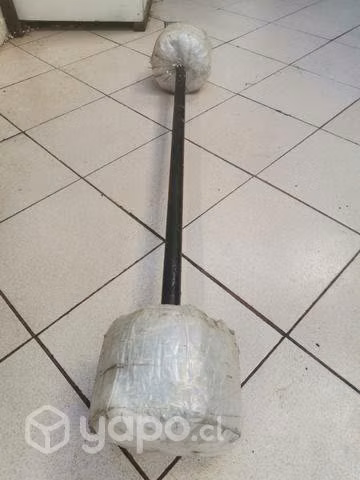 Barra de 15 kg para sentadillas