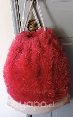Mochila Piel Fucsia