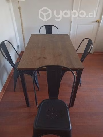 Comedor moderno para 4 personas