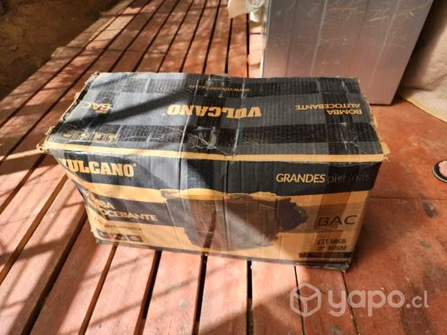 Bomba vulcano 2 hp nueva,,